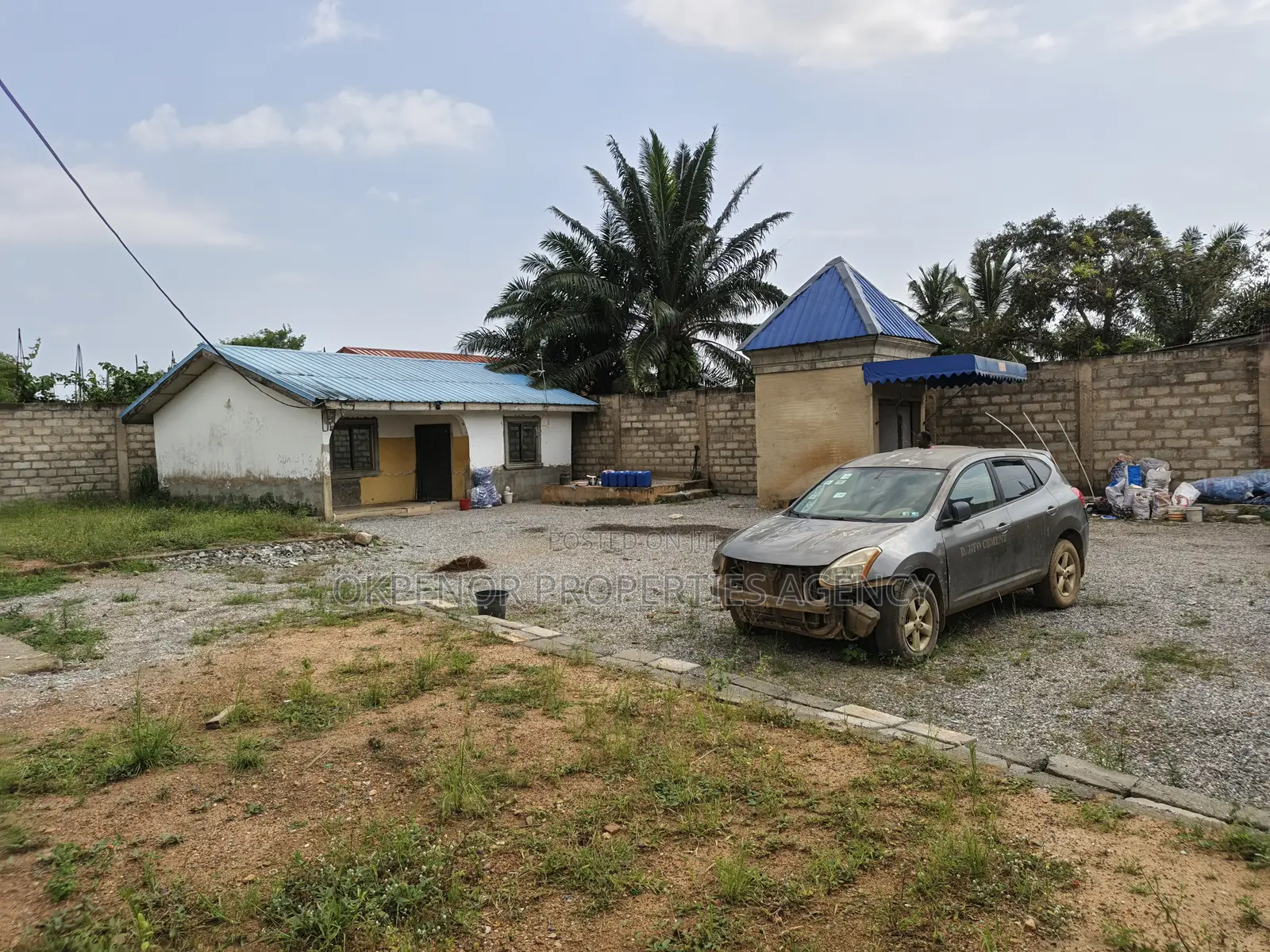 1plot of Land Fence for Sale at Ashalaja