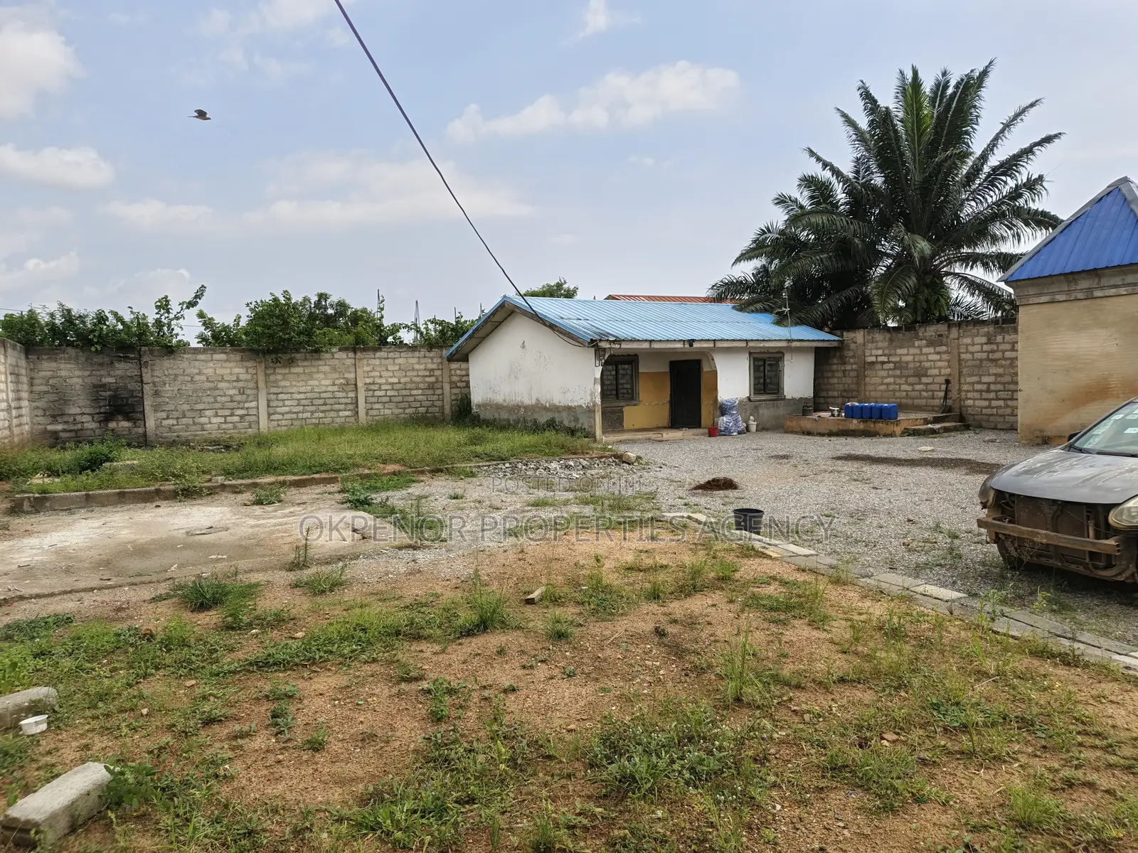 1plot of Land Fence for Sale at Ashalaja