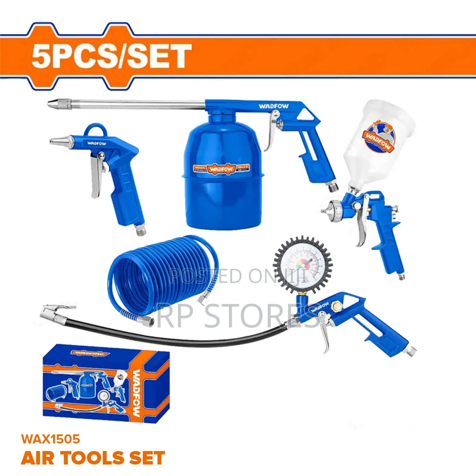 5pcs Air Tools Set Wadfow