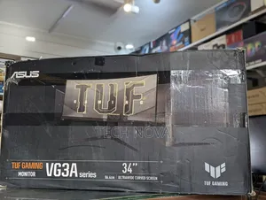 Asus Tuf Gaming Vg3a Curved Gaming Monitor 34" WQHD 180hz,1500r,Curved