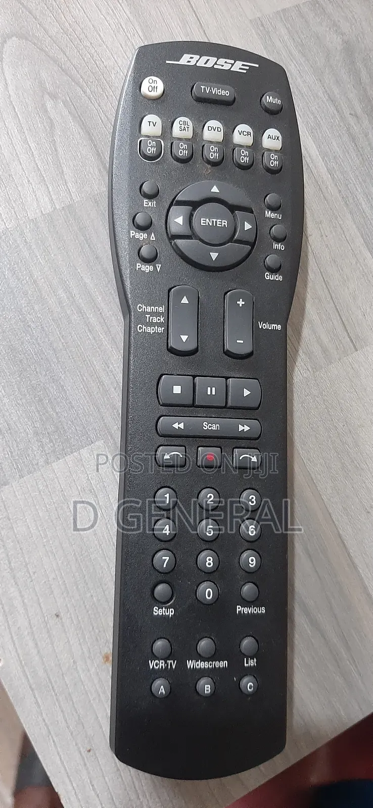 Bose Remote Solo /Cinemate Universal Control