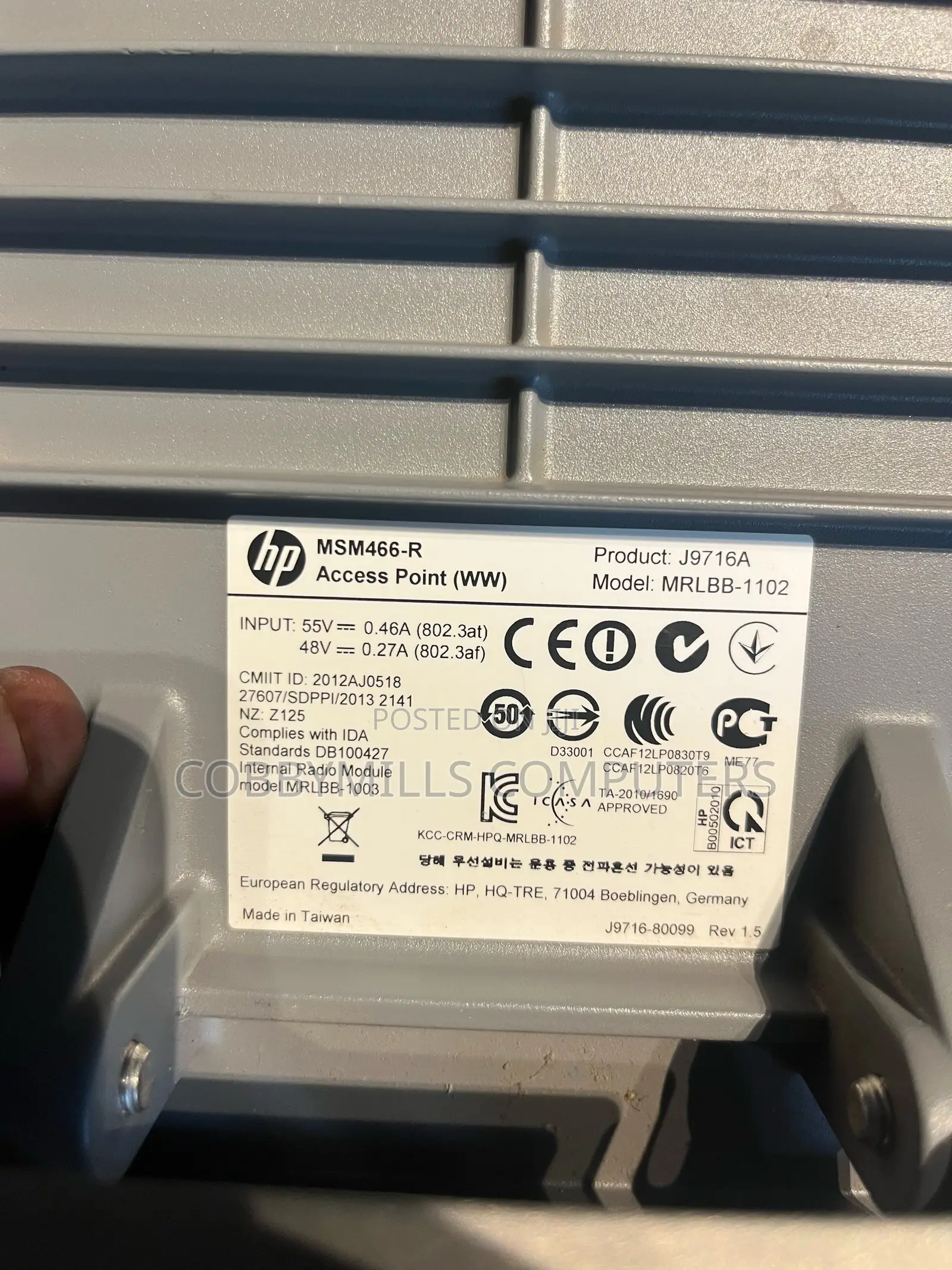 Hp Msm466-r Outdoor Access Point