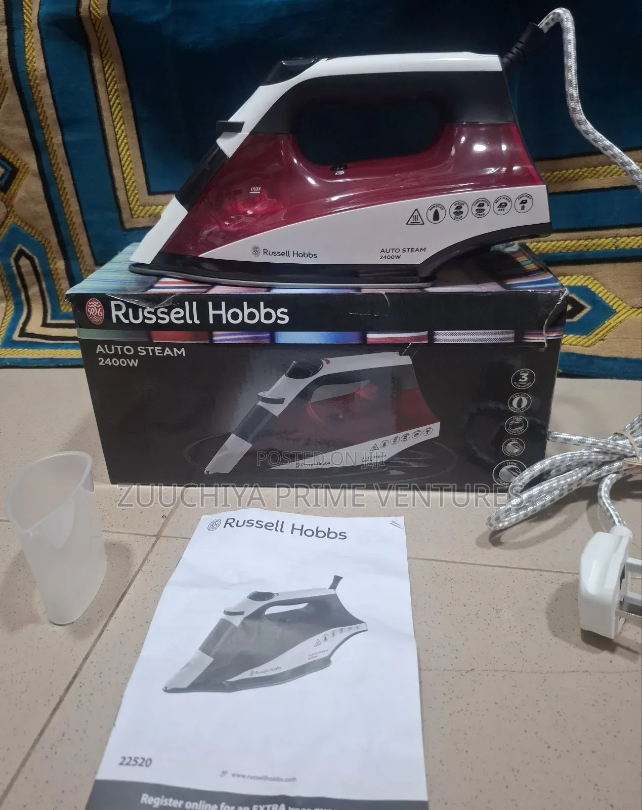 Russell Hobbs Auto Steam Iron....Uk 🇬🇧