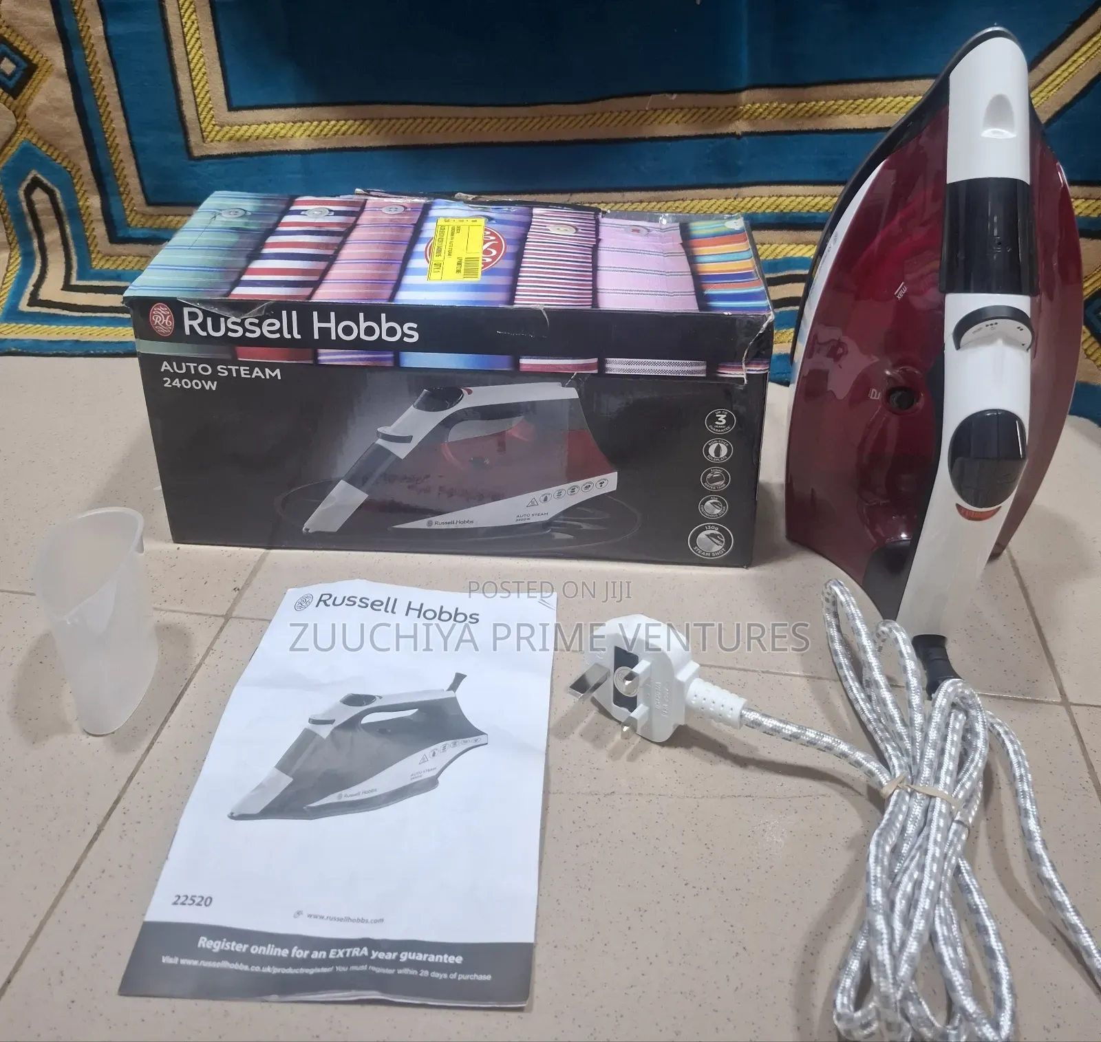 Russell Hobbs Auto Steam Iron....Uk 🇬🇧