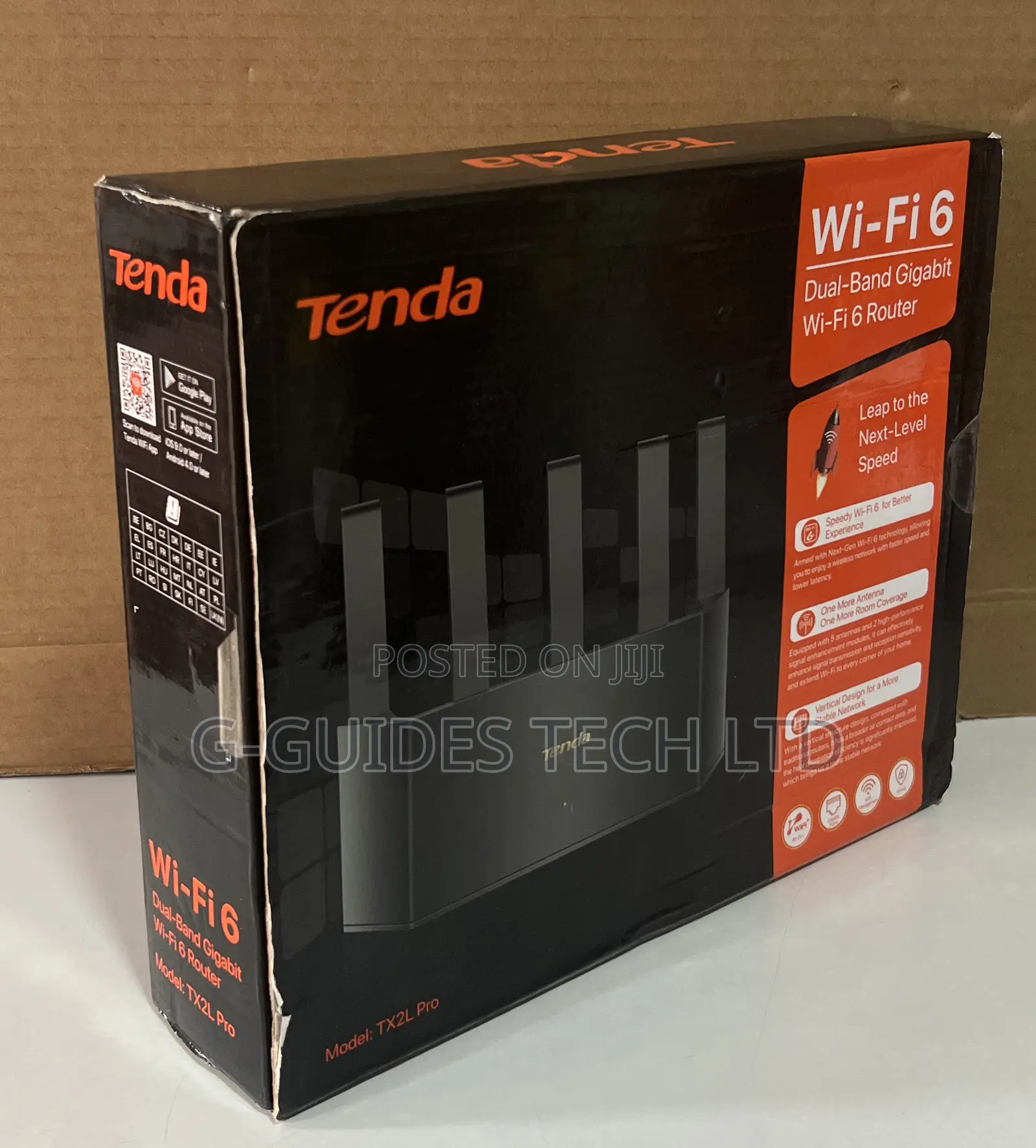 Tenda Tx2l Pro Ax1500 Dual-Band Gigabit Wi-Fi 6 Router