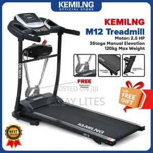 Brand New Treadmill - Foldable, MP3, Strong Motor - For Home & Gym