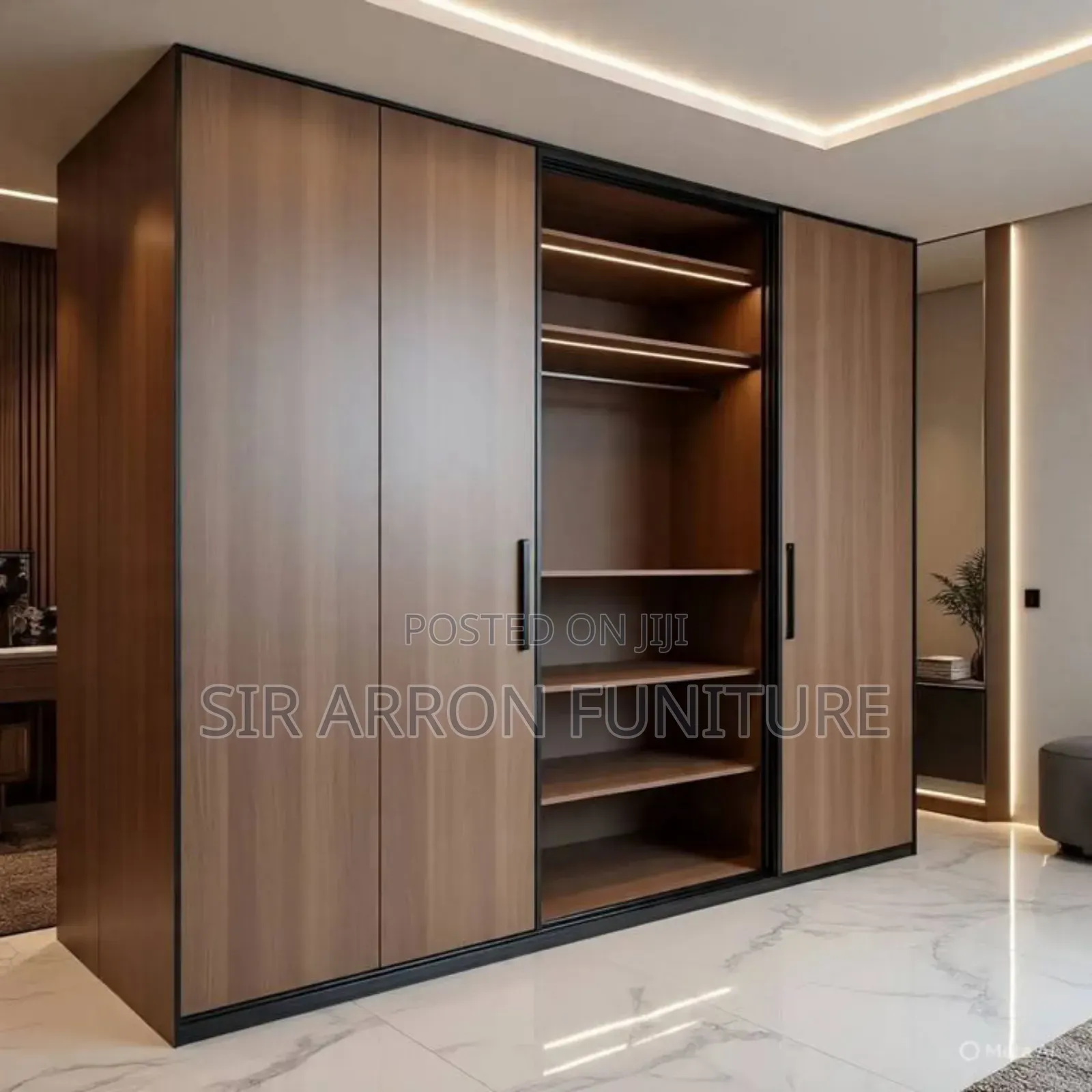 Modern Wardrobe Made With High-Quality Materials