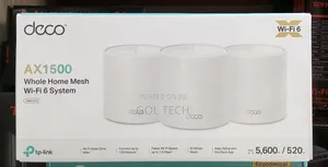 Tp-Link Deco Ax1500 Whole Home Mesh Wi-Fi 6 System Deco X10 (3-Pack)