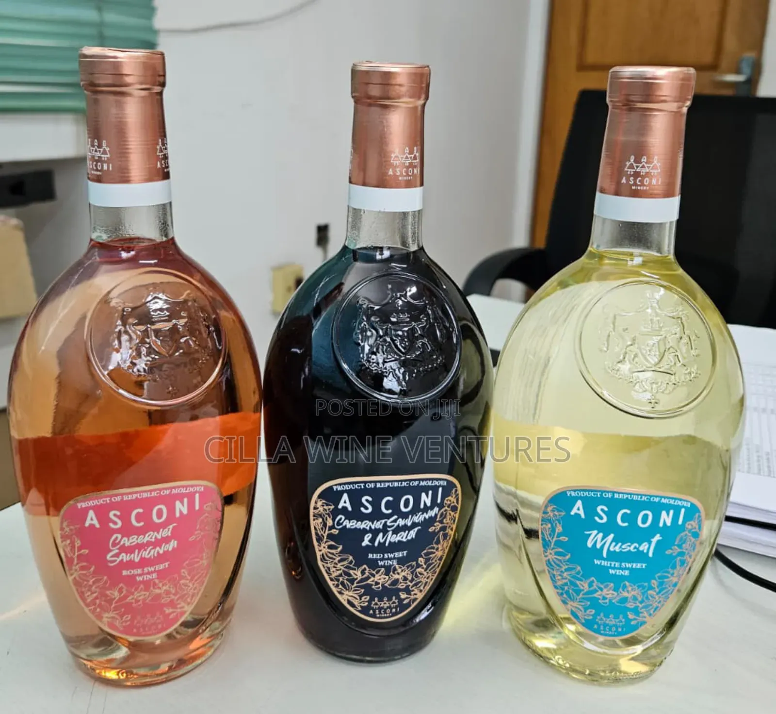 Asconi Cab/Sauv Rose ,Red and White