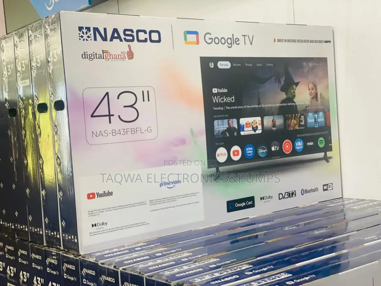 Nasco 43 Inch Google Smart Tv