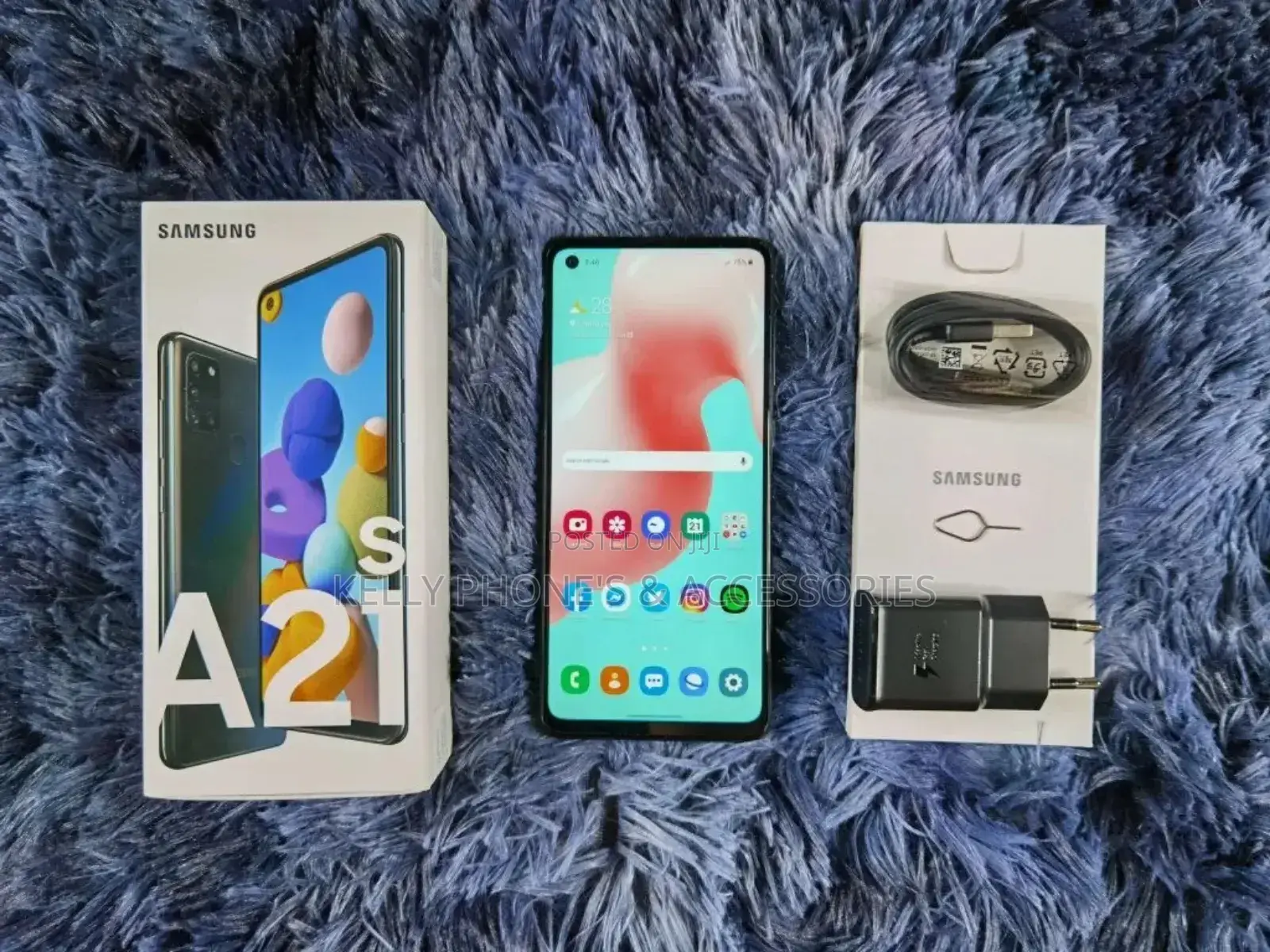 New Samsung Galaxy A21s 128 GB Blue