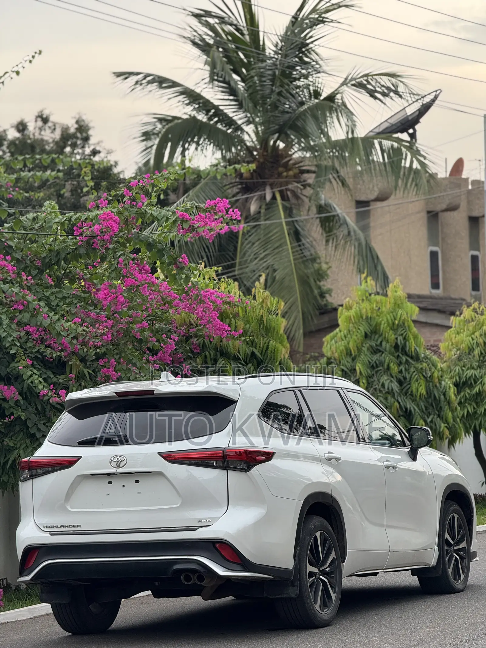 Toyota Highlander XSE 2022 White