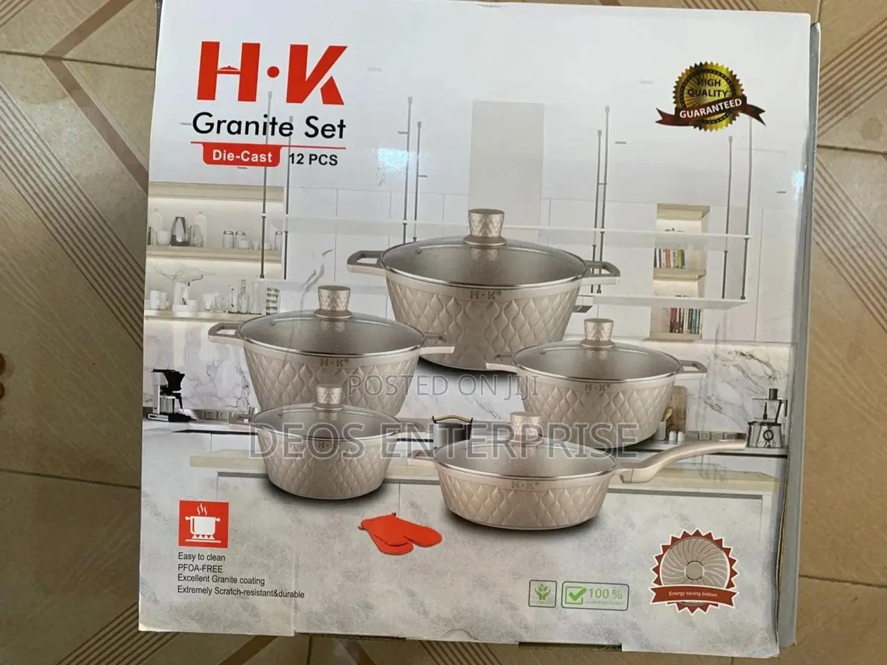 Brand New 12-Piece H.K. Die-Cast Cookware