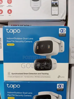 Tapo Indoor/Outdoor Dual Lens Pan/Tilt Security Camera C246