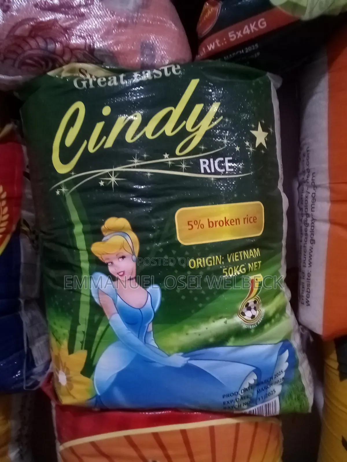 Cindy 5*5 Rice