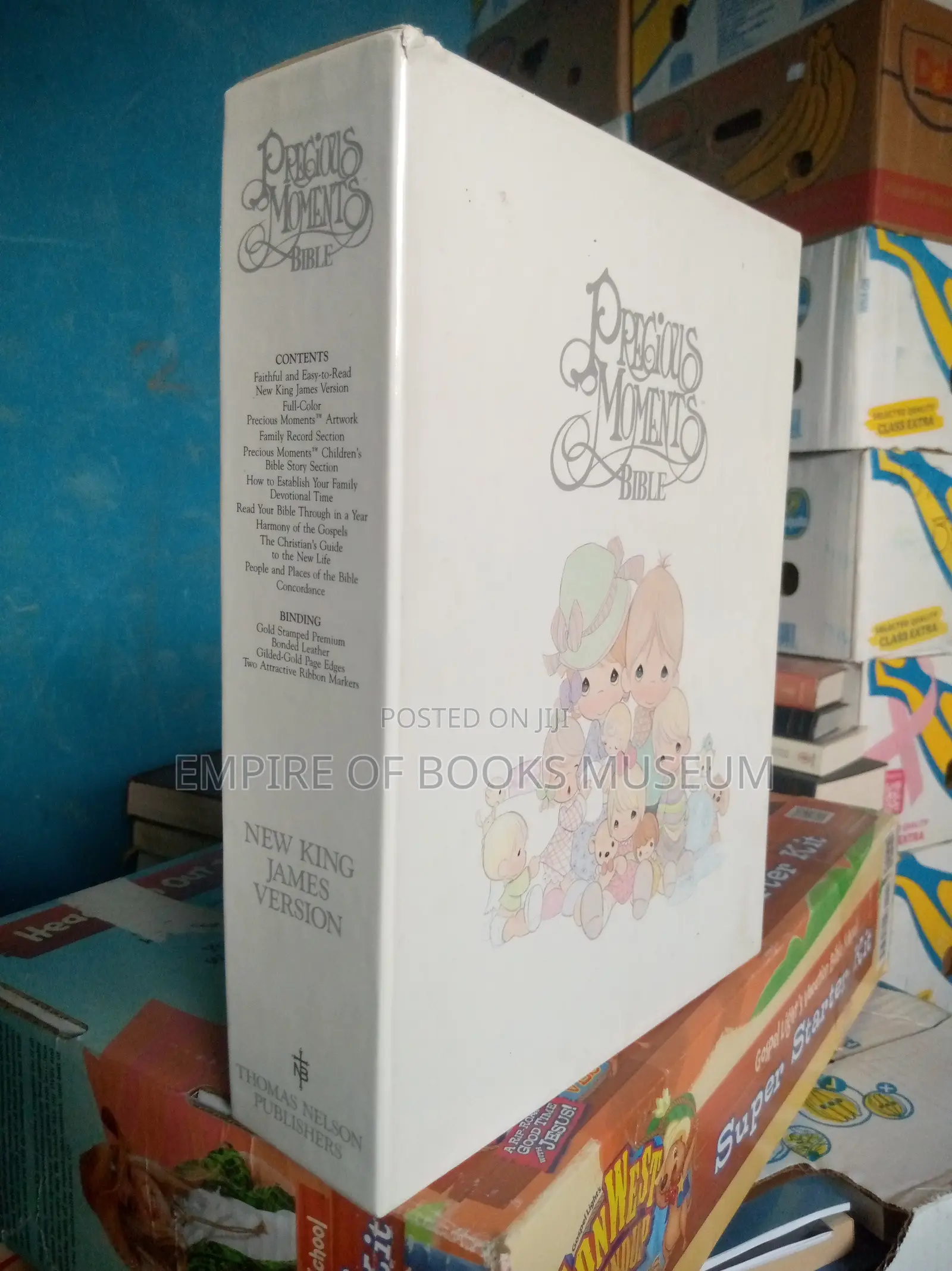 Nelson NKJV Precious Moments Bible Family Edition