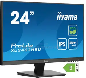 Iiyama Prolite 24inch Edgeless"Hdmi, Vga Dp. Full Hd