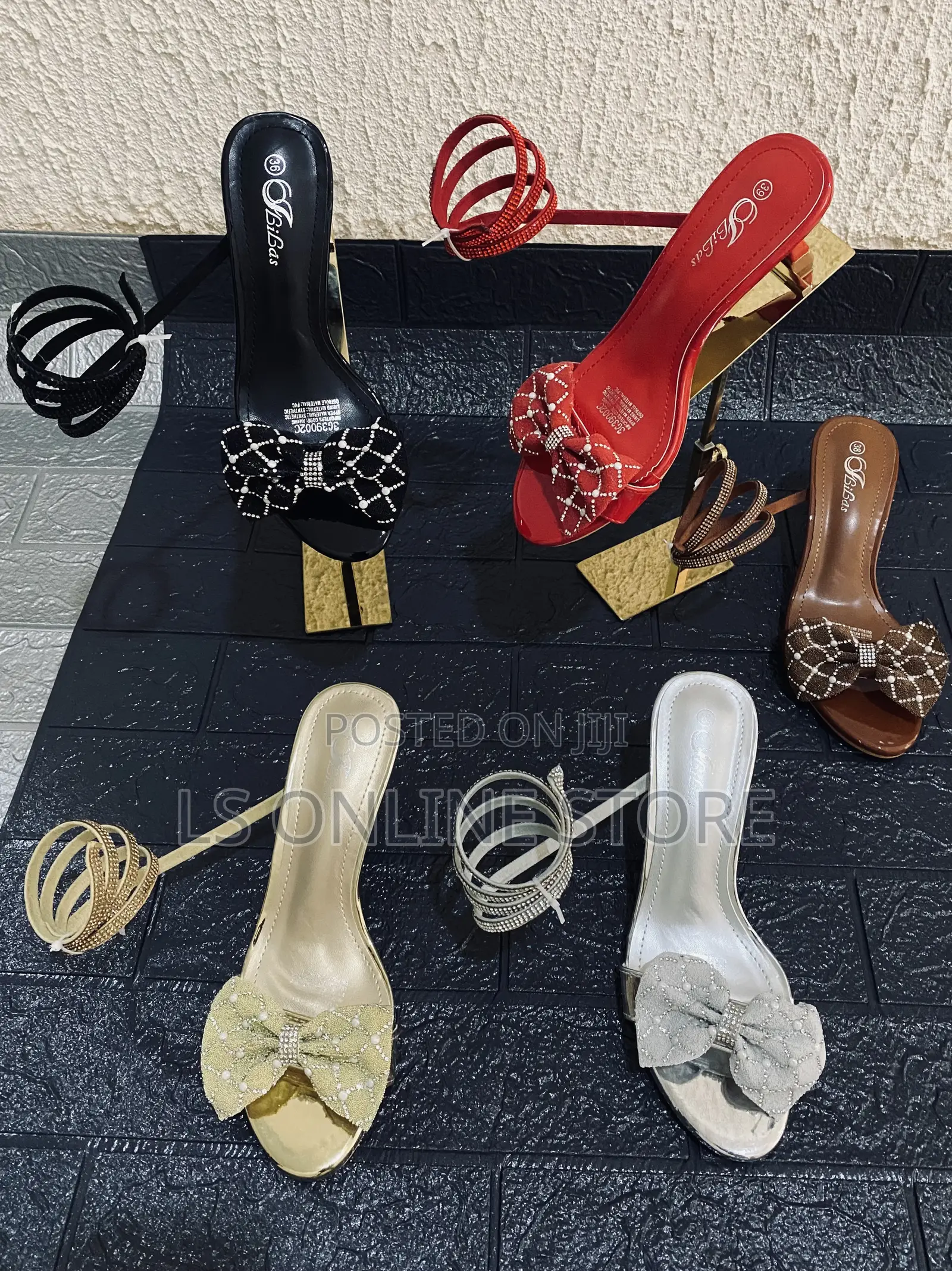 Strap Wrap Heel