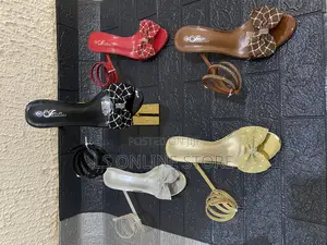 Strap Wrap Heel