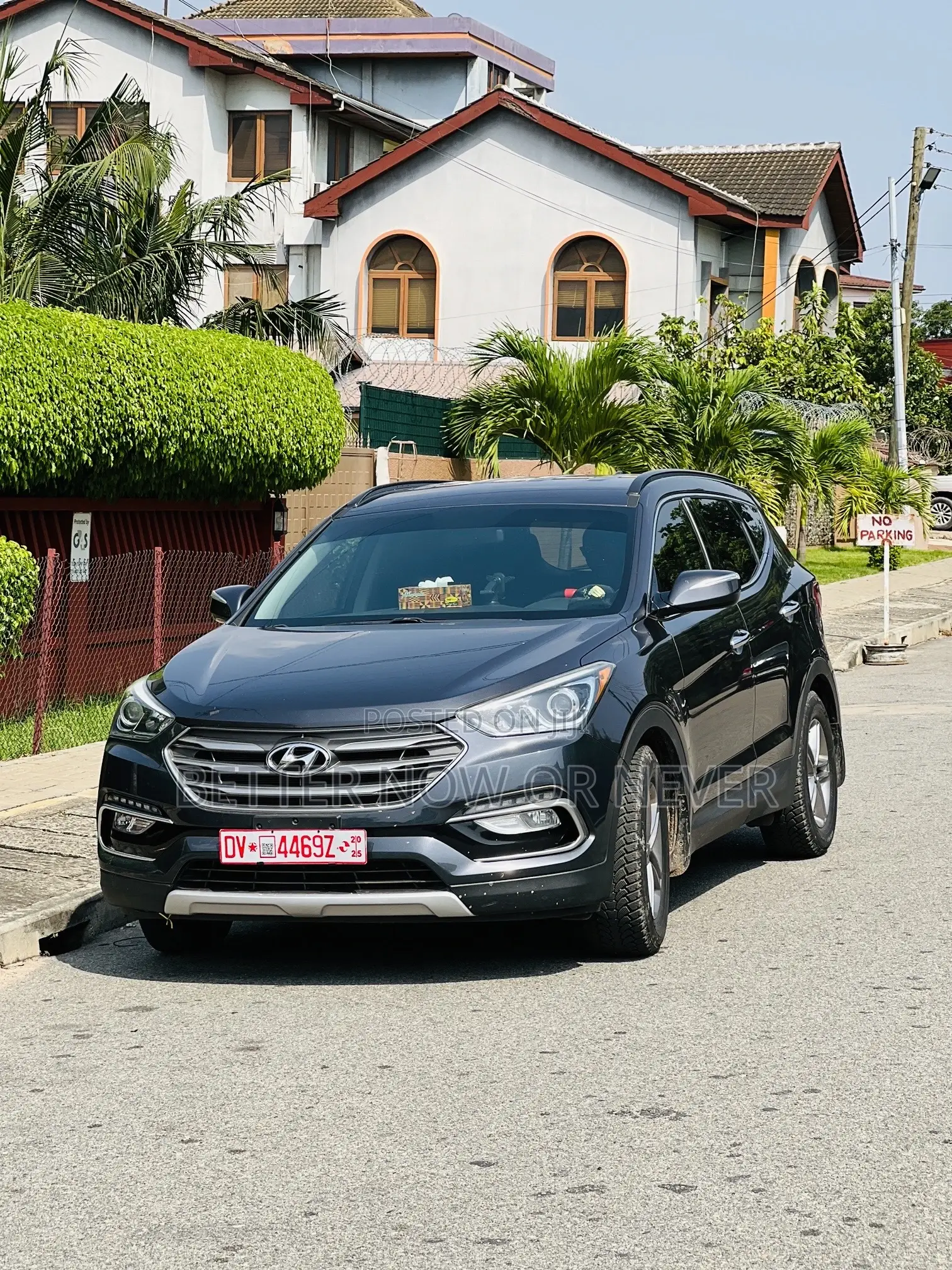 Hyundai Santa Fe SE AWD 2017 Gray