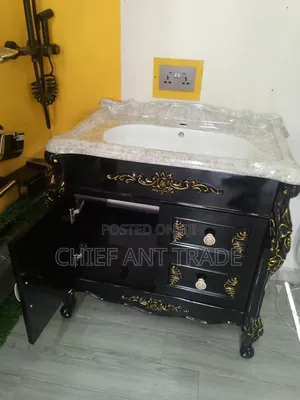 Antique Cabinet Basin 18005