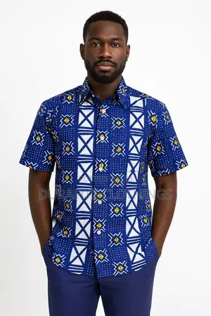 African Print Shirt for Men