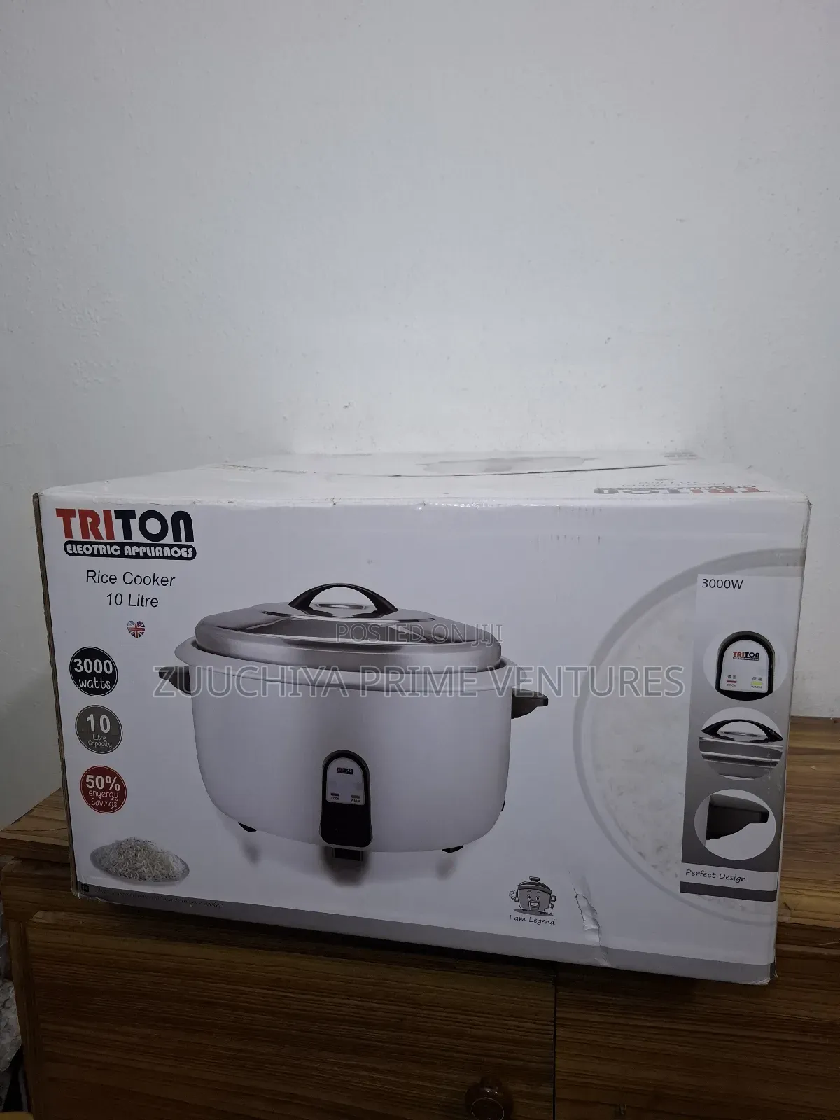 10.L Triton Commercial Rice Cooker From Uk 