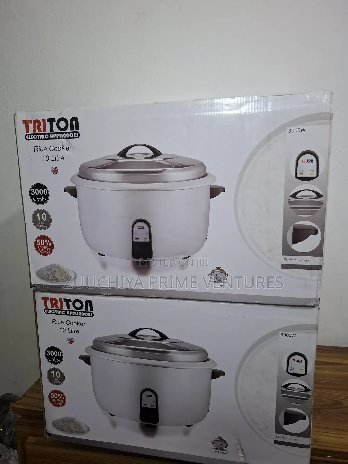 10.L Triton Commercial Rice Cooker From Uk 