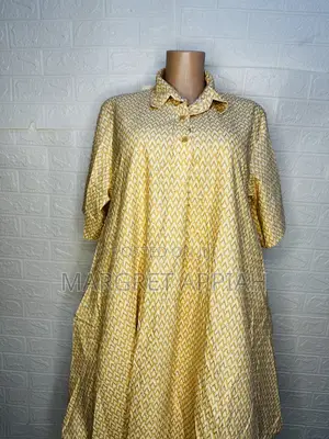 Flare Dress With Shiny Spot