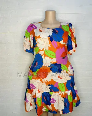 Floral Multi Colored Dress