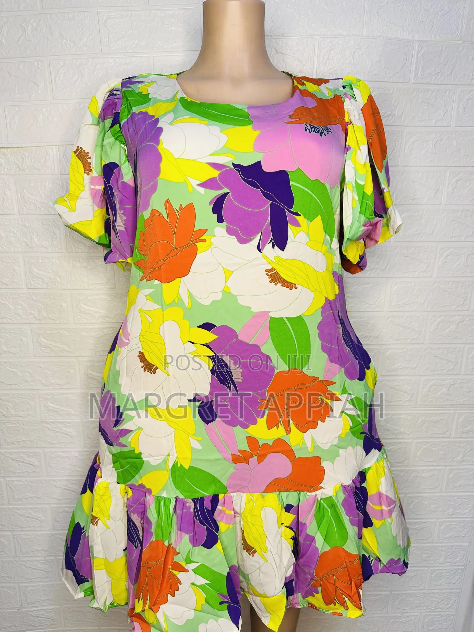 Floral Multi Colored Dress