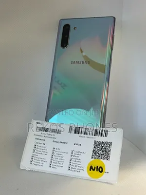New Samsung Galaxy Note 10 5G 256 GB Silver