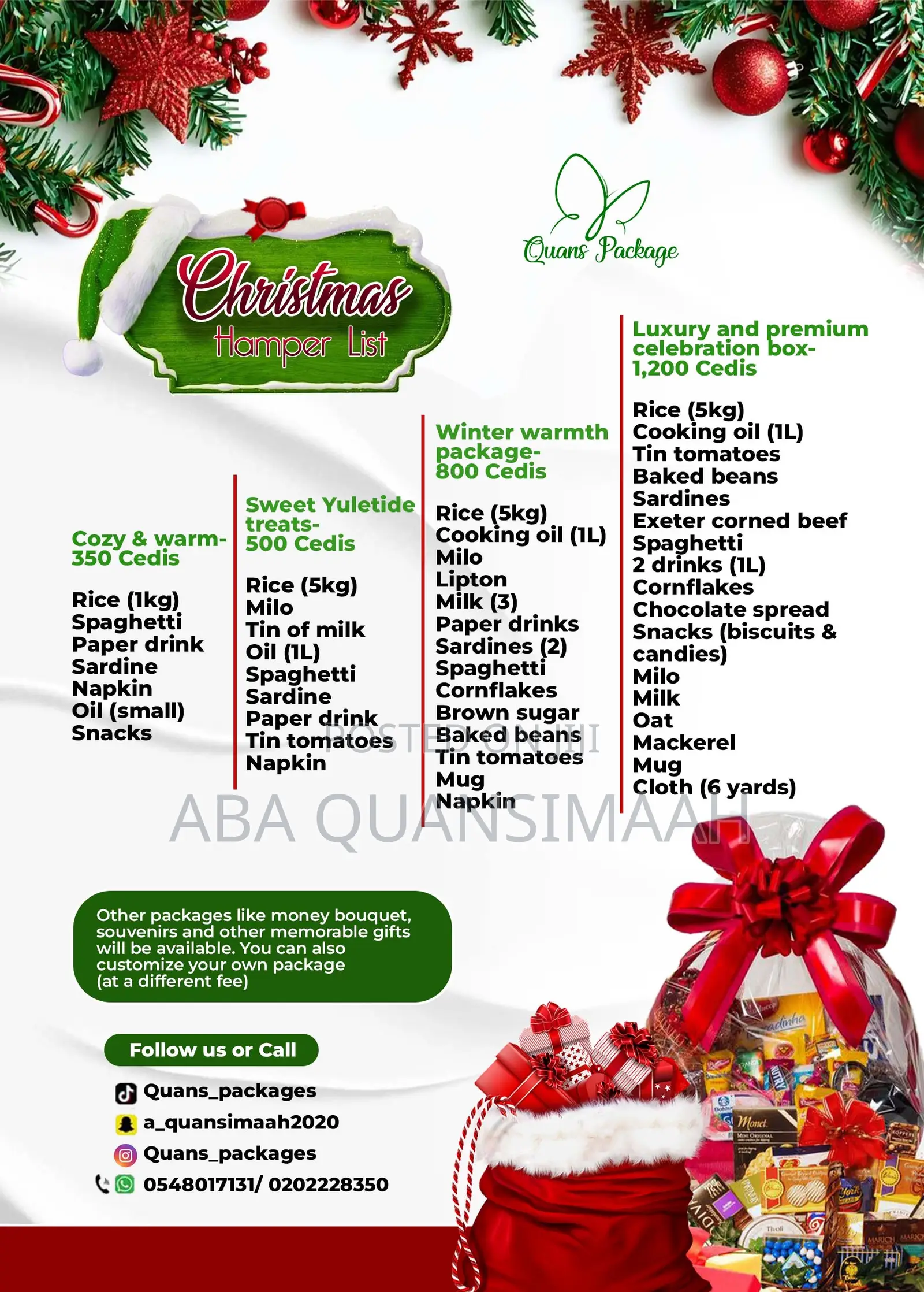 Christmas Hampers