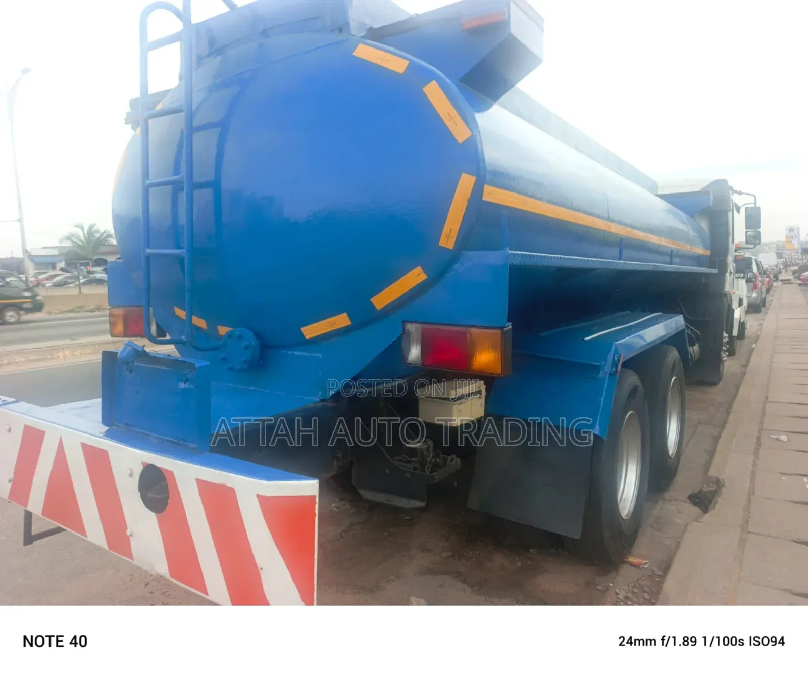 Water Tanker Endorsement