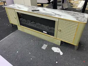 Electronic Flame Bluetooth Speaker Tv Stand