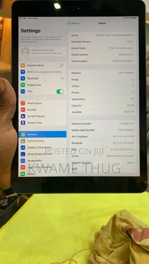 New Apple iPad Pro 11 (2018) 32 GB Gray