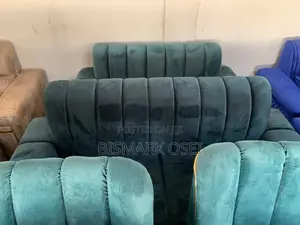 A Royal Comfort Sofa, Very Beautiful With a Golden Design