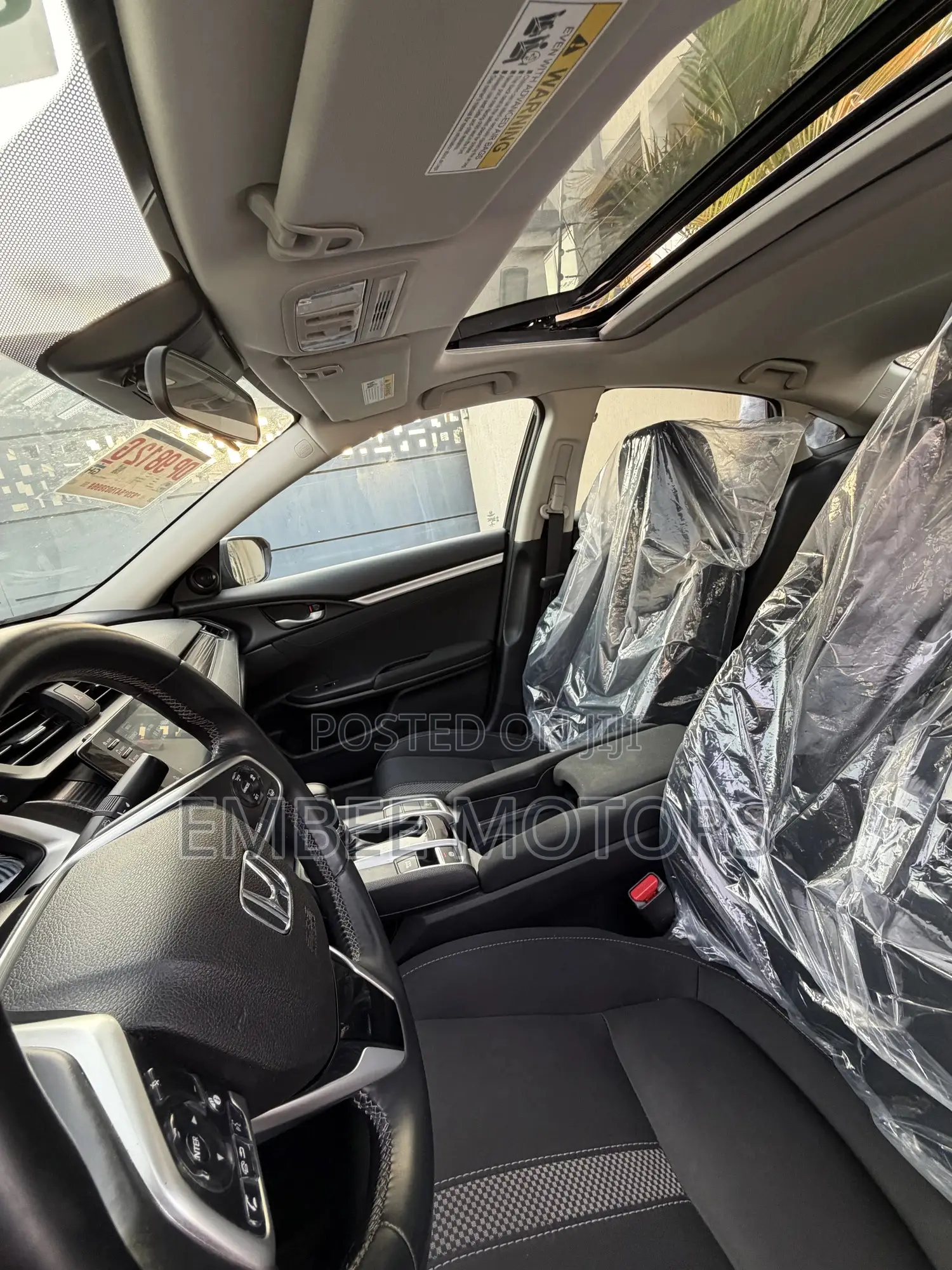 Honda Civic EX Sedan 2020 Black