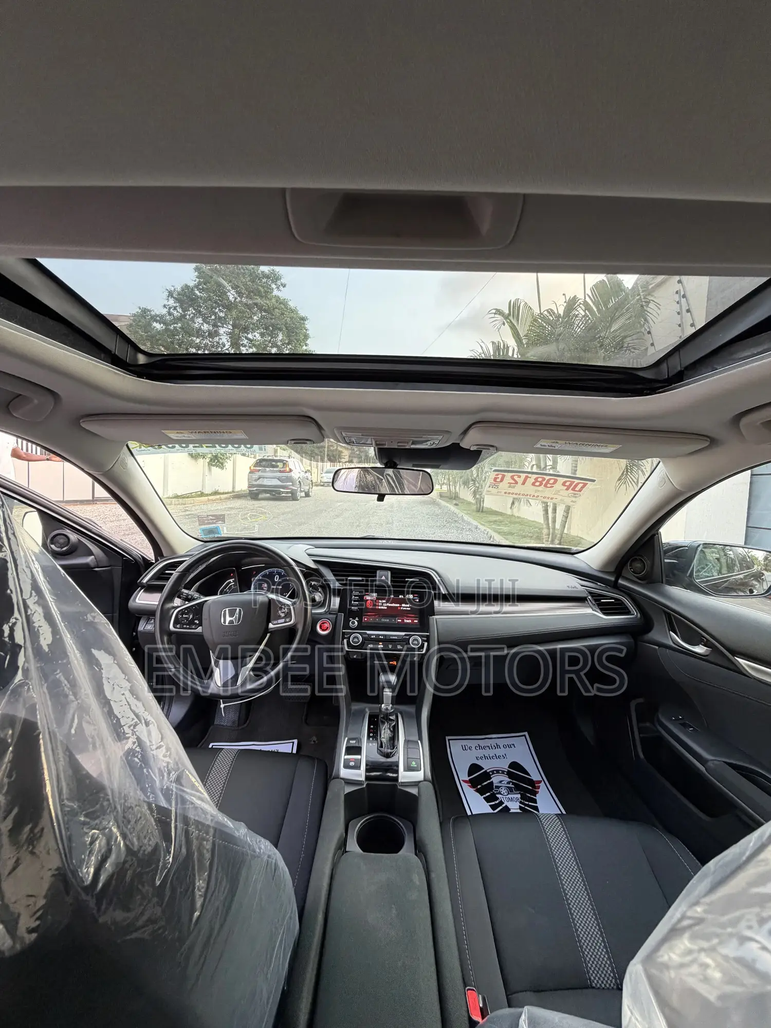 Honda Civic EX Sedan 2020 Black