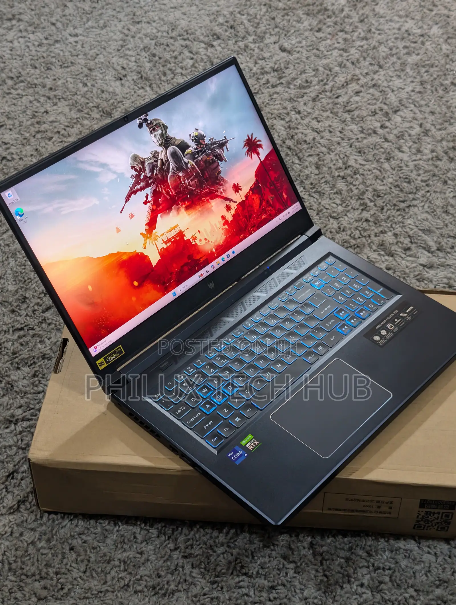 New Laptop Acer Predator Triton 300 32GB Intel Core i9 SSD 1T