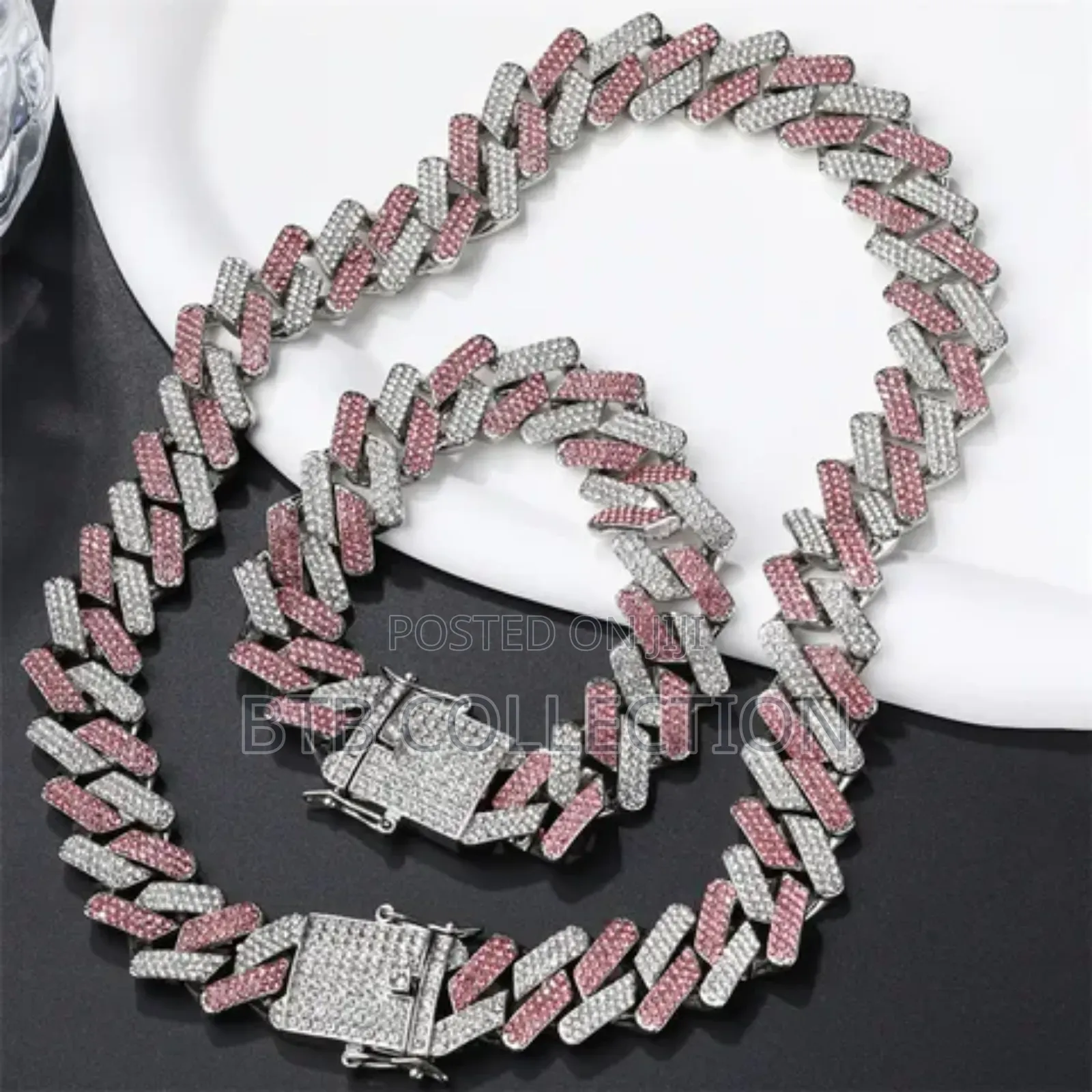 Iced Cuban Link Chain Set