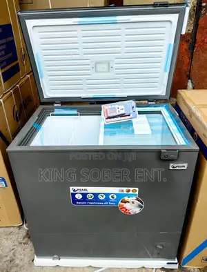 Pearl Pf-2340-5e Chest Freezer 199ltrs With Sliding Glass 2600gh
