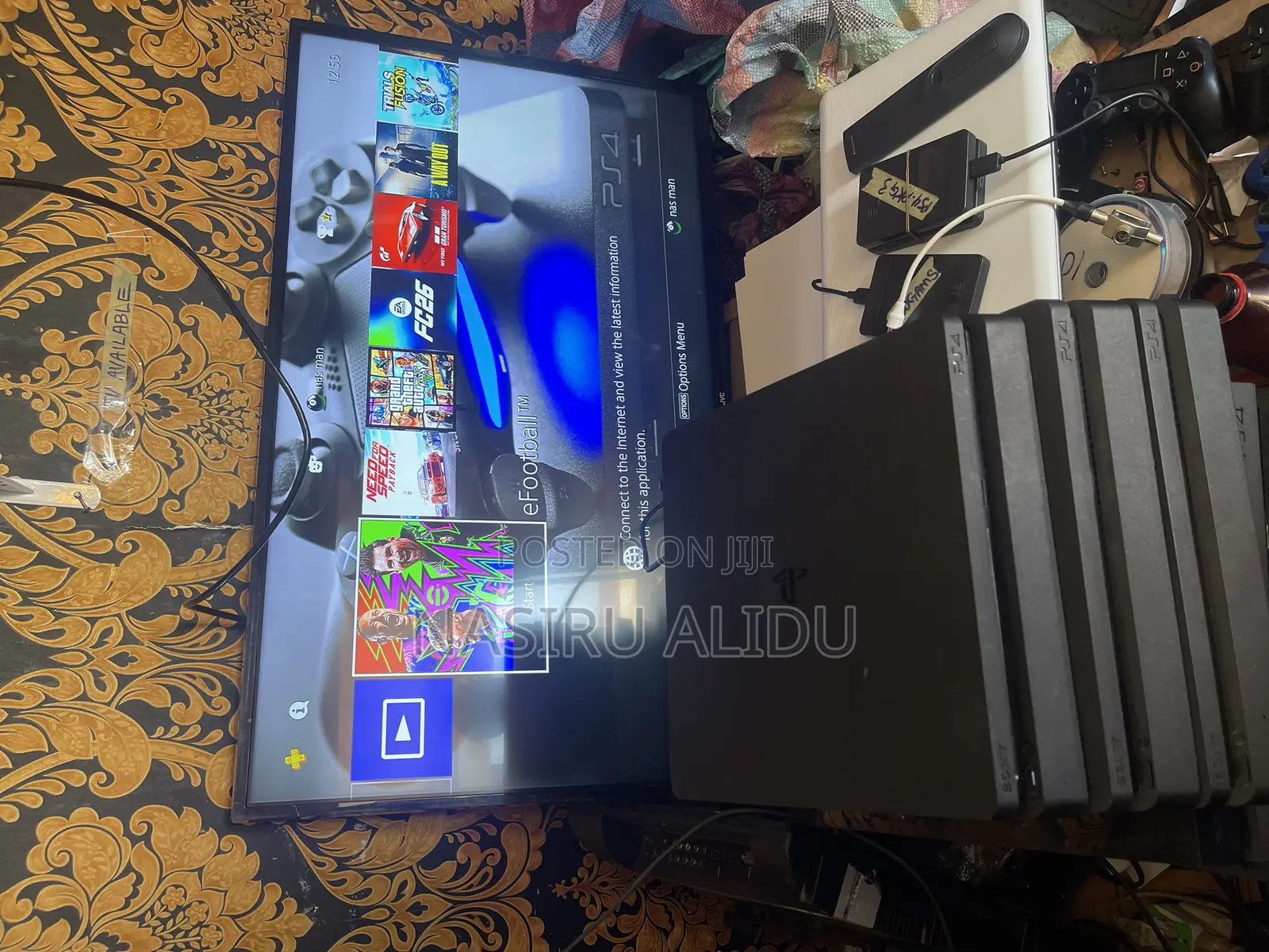 Ps4 Slim With Fc26 7 Games