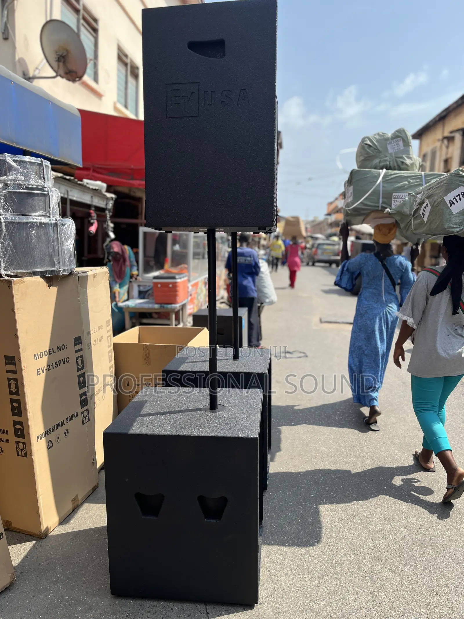 Electro-Voice (Ev) Professional Audio Loudspeakers and Subwoofers,