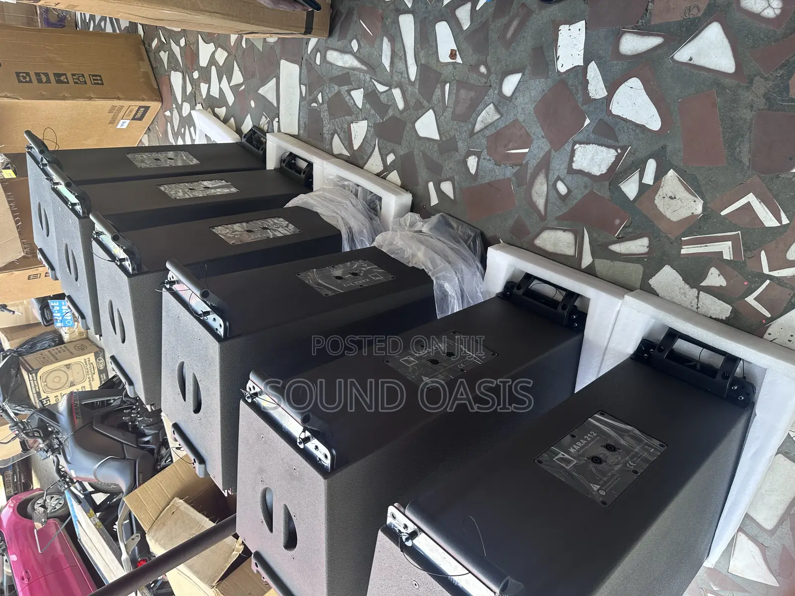 6 Pieces Of Kara 12 Inches Lines Arrays