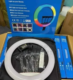 22-Inch RGB Ring Light for Professional Makeup, and Live Streaming