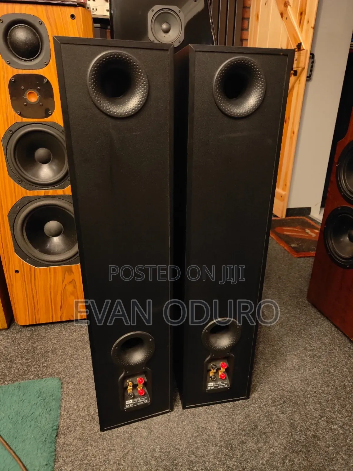 Powerful Top Speaker Brand Bowers and Wilkins Floor Wit Deep Warm Bass