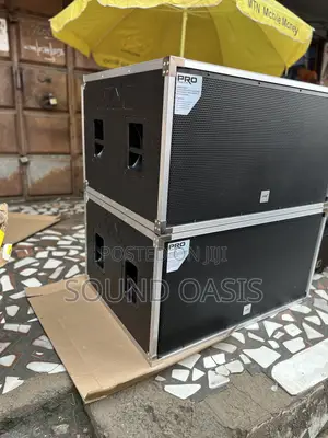 A Pair Of Jac Pro Double Bass Speakers(18 Inches)