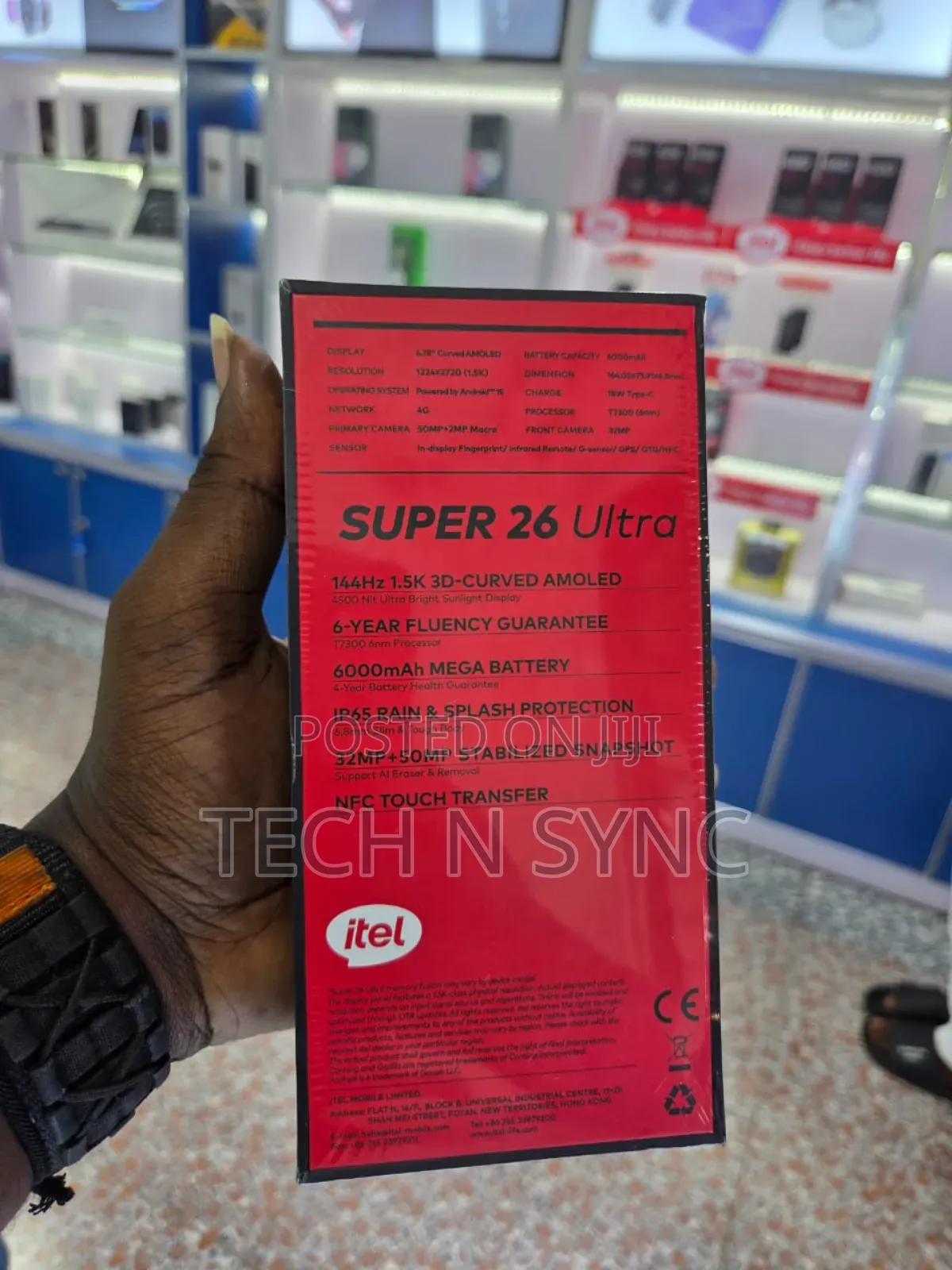 New Itel S26 Ultra 256 GB