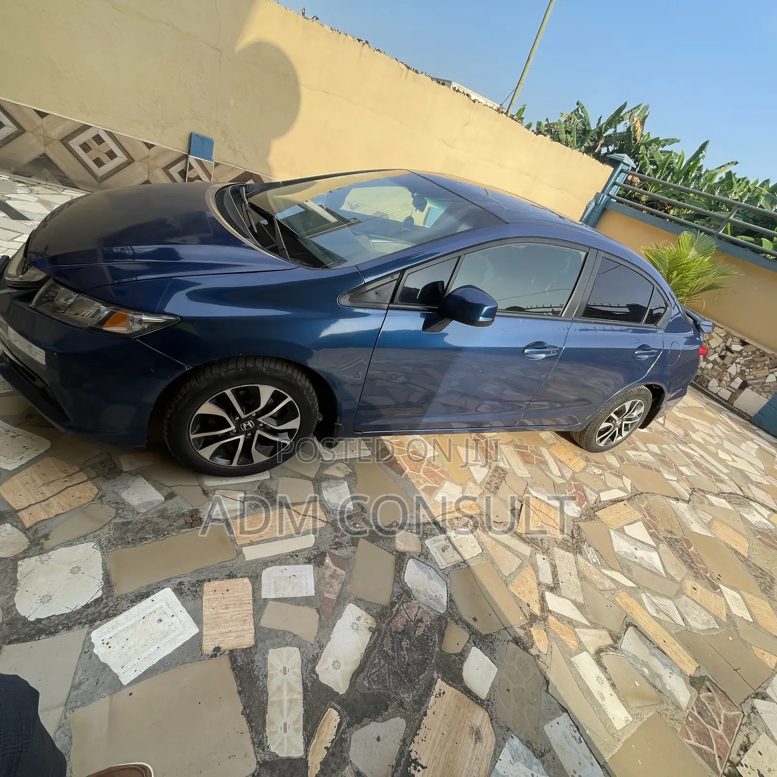 Honda Civic EX-L 4dr Sedan (1.8L 4cyl CVT) 2014 Blue
